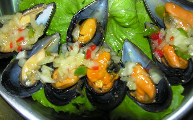 Блюда из морепродуктов в Астурии Блюда из морепродуктов в Астурии