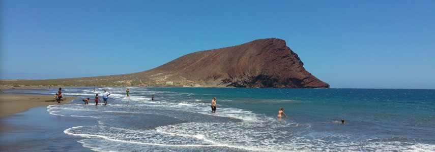 Montana Roja-stranden Playa de Montana Roja