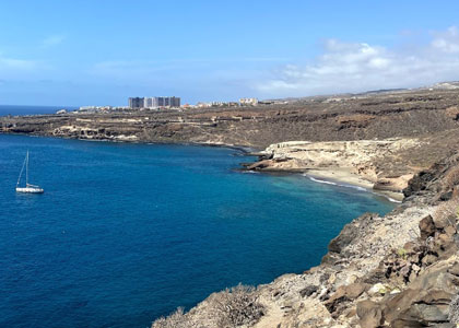 Utsikt over Diego Hernandez-stranden