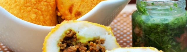 Папас рейенас (papas rellenas) – фаршированный картофель