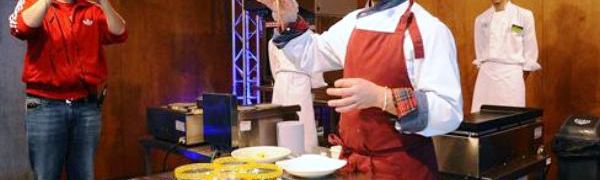 Начо Мансано на фестивале "Гастрономическая Мурсия"