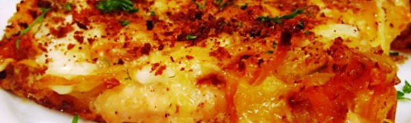 Горбуша с помидорами под сыром